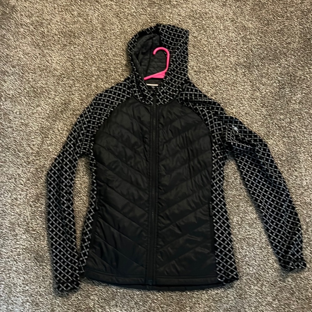 Smart wool hooded jacket
